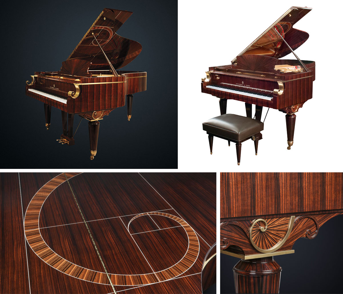 Steinway & Sons Spirio Fibonacci B