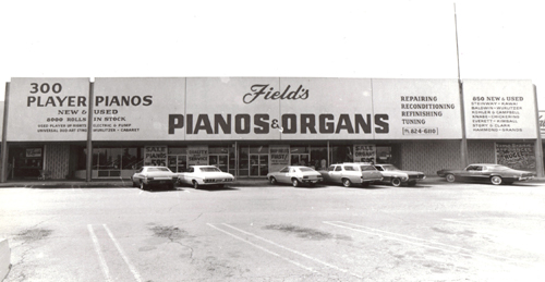 First Location of Fields Pianos