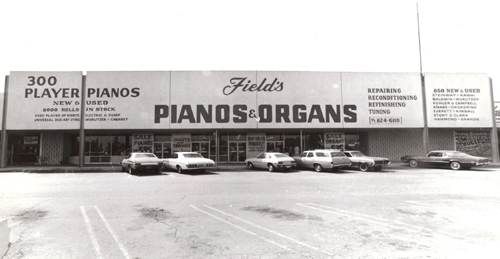 First Location of Fields Pianos